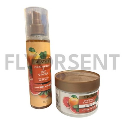 Beloved Body Cream - Grapefruit & Red Ginger & Body Mist NWOB