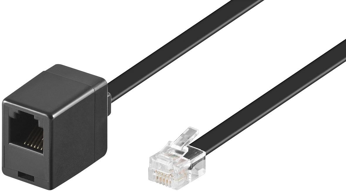 MicroConnect MPK103FB Modular Straight RJ12 6C/6P 3m