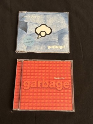 2 CD Lot GARBAGE Version 2.0 & When I Grow Up- RARE MIX & UNRELEASED Europe Sngl
