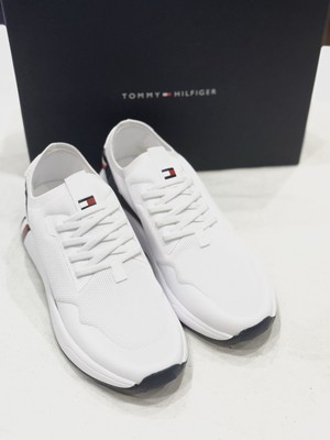 TOMMY HILFIGER, AROSA, WOMEN'S SNEAKERS, COLOR WHITE 140, SIZE 9