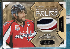 2015-16 Upper Deck Black Diamond - Diamond Mine Mem Alex Ovechkin #DM-AO /25