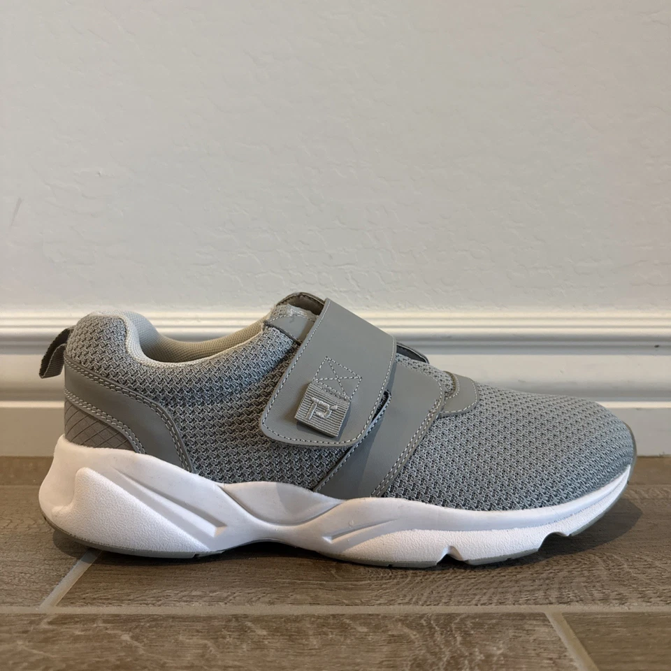 Propet Women's Gray Stability X WAA033M Hook And Loop Sneaker Shoes Size 12 X 2E - Image 4 of 4