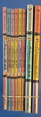 The Princess in Black Books Set Of 8 Shannon & Dean Hale 1-7, 9; 6PB & 2 HC
