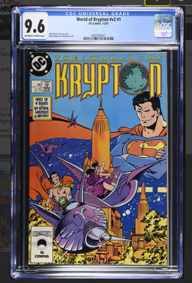      Superman World of Krypton #v2 #1 CGC 9.6 James Gunn 1987    