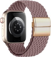 Armband Kompatibel Mit Apple Watch Magnetisch Elastisch Nylon 44-49Mm Herren