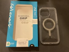 Speck Clear iPhone 15 Pro Max Case - Slim, Built for MagSafe, Drop Protection Gr