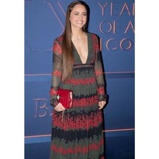 NWOT. RED VALENTINO Maxi dress IT 42 / US 6 black