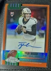 2025 Topps Chrome Tyler Shough Orange Refractor (RAW)