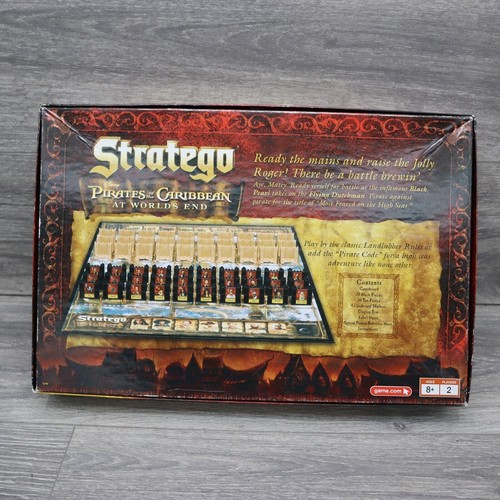 Stratego Board Game The High Seas Battle Strategy Game Pirates Of The Caribbean - Picture 3 of 18