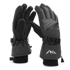 Ski Gloves for Men Women - Winter Snow Windproof Waterproof Skiing Snowboardi...