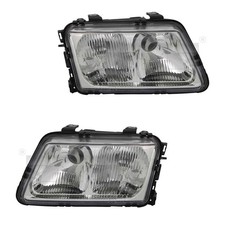 Scheinwerfer Set links & rechts H4/H7 mit Nebelscheinwerfer für Audi A3 8L1