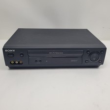 Sony SLV-N500 4-Head Hi-Fi Stereo VCR Recorder For Parts Or Repair EATS TAPE