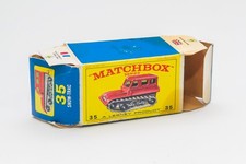 Matchbox Lesney Snow Trac 35 No Majorette No Hotwheels No Siku No Polistil