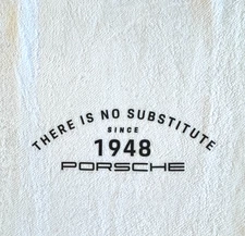 Porsche Promotional Microfiber towel (THERE IS NO SUBSTITUTE)