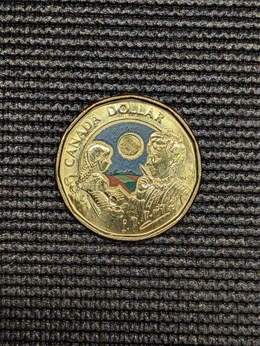 2024 Canada $1 Montgomery 150th Anniversary Colourized Loonie Coin