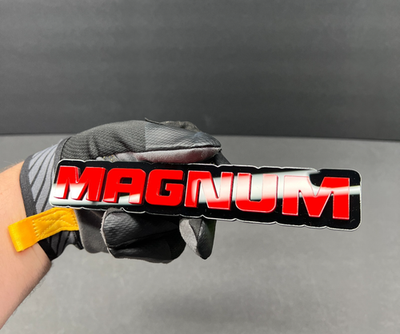 #ad #ad Custom quot;MAGNUMquot; Text 3D Car Emblem 1PC MULTICOLOR Acrylic Car Badge Decal $30.73