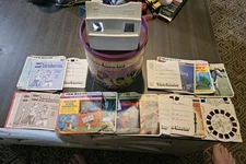 VTG 70s GAF View-Master, Marvel All-Star Gift Pak Tin, 40 Various Reels