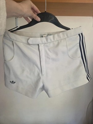 Vintage Shorts Adidas Ventex Vintage 70s 80s Shorts Trefoil White Retro