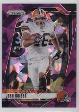 2024 Panini Prizm Purple Ice Prizm 177/225 Josh Cribbs #72 1jk8