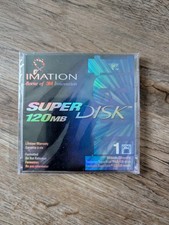 Imation Super 120 MB 3.5" Floppy Disk New NIB Sealed