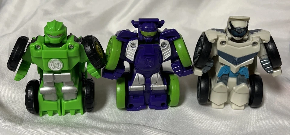 Transformers Rescue Bots Playskool Heroes From Flip Racers Reverse Raceway (3) - Image 4 of 4