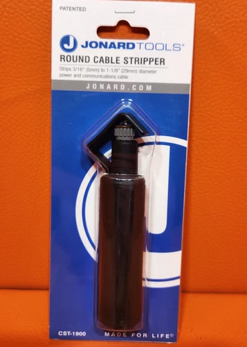 Jonard Tools Cst-1900 Round Wire Stripper For 3/16 Inch To 1-1/8 Inch Cable New