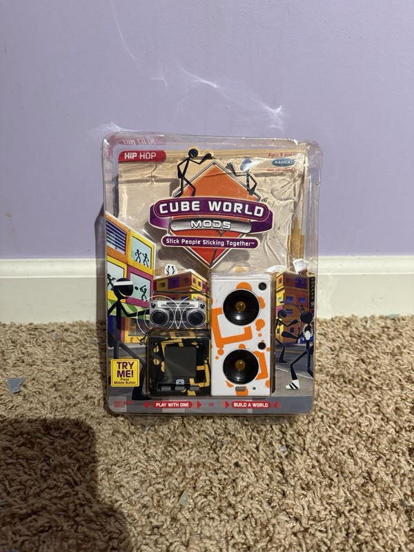 Radica Cube World Hip Hop Series 5 New (Open Box, Tested And Working) Never Used