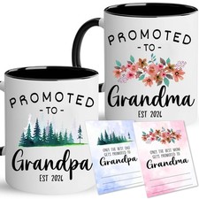 Christmas Gifts For First Time Grandparents, Promoted To Grandma And Grandpa ...