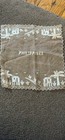 vintage silk embroidered handkerchief Philippines 10”