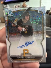 2023 Bowman Draft Chrome Prospect Sparkle /71 Garret Forrester Auto