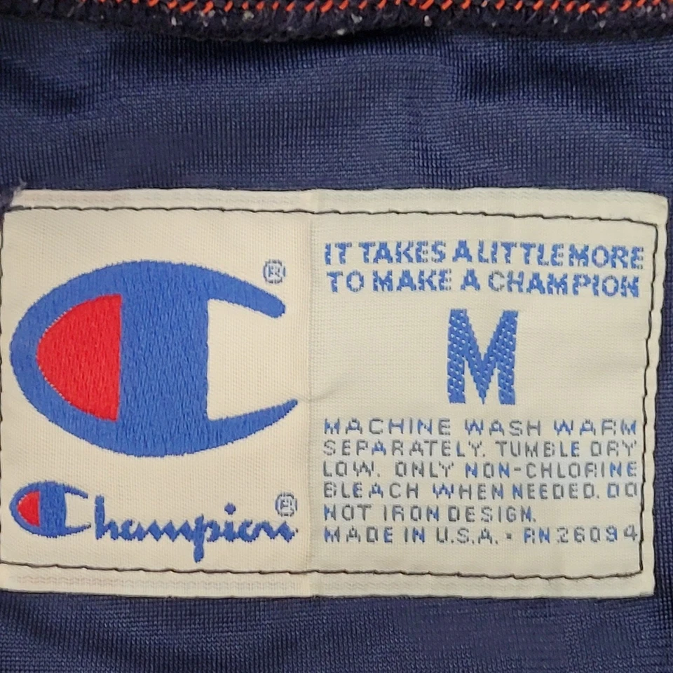 Chaqueta Universitaria Vintage Años 90 Campeón St-Francis Brooklyn M 27x24 Suelta Varsity Foto 3 de 4