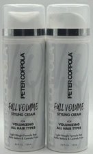 2PK Peter Coppola Full Volume Styling Cream ~ 4.4 FL OZ EACH ~ FAST SHIPPING