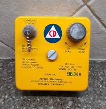 VINTAGE JORDAN ELECTRONICS CD V-750 MODEL 5b DOSIMETER CHARGER FREE SHIPPING