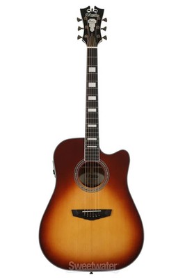 D'Angelico Premier Bowery - Iced Tea Burst