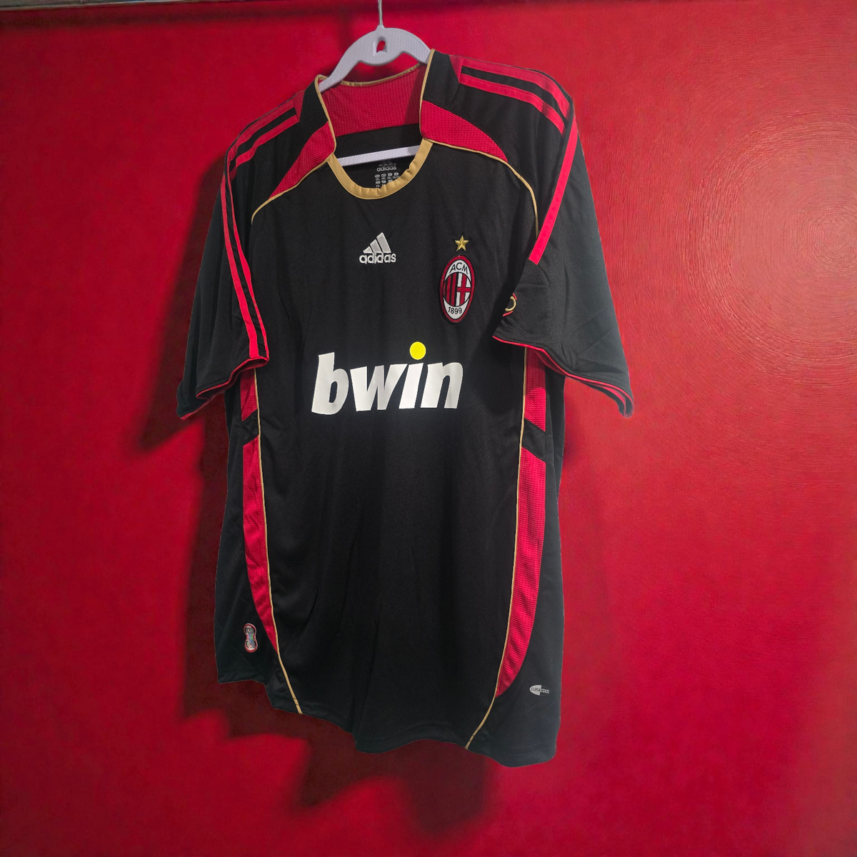 AC MILAN THIRD Black 2006/2007 - Retro Jersey - MALDINI # 3 - 2XL