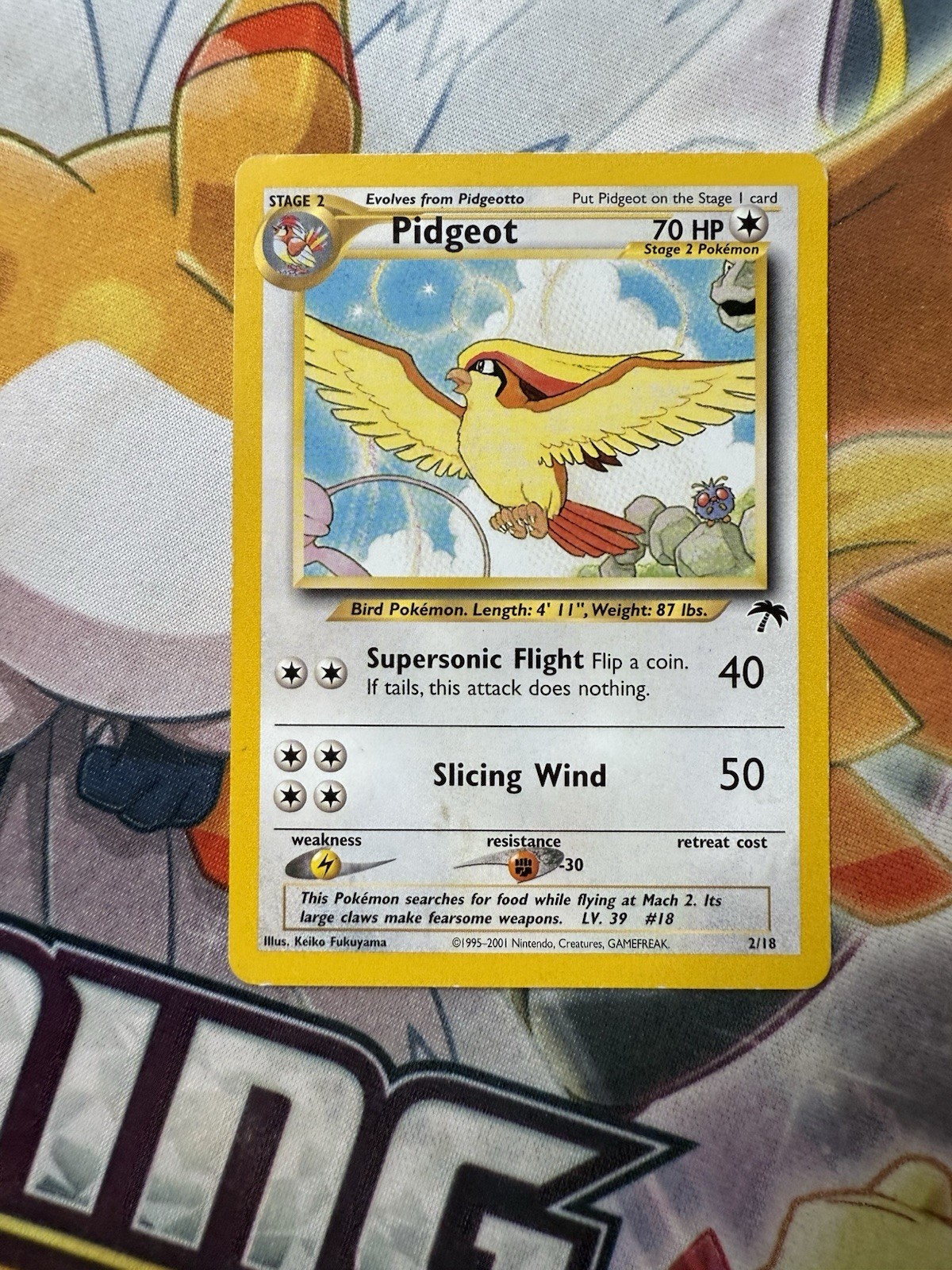 Pokemon, Pidgeot, Promo, Southern Islands, 2/18, MP