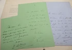 EDOUARD LOCKROY 3 X Autograph Signed 1869 MEP AIX COMMUNE MINISTER HUGO
