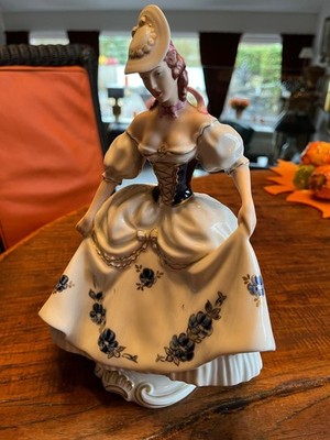 Alte Royal Dux Figur Porzellan