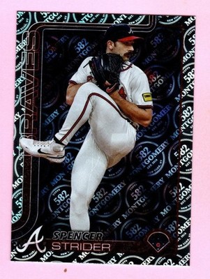 2025 Topps Montgomery Foil #579 Spencer Strider Atlanta Braves