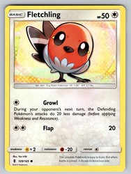 Fletchling 109/145 Common Guardians Rising