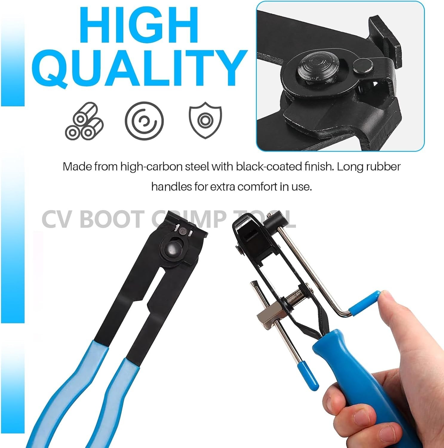 CV Joint Axle Boot Clamp Pliers Automotive CV Boot Clamps Tool Set Hose Clamp...
