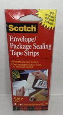 Scotch Envelope/Package Sealing Tape Strips, 50 Tape Strips MMM3750P2CR