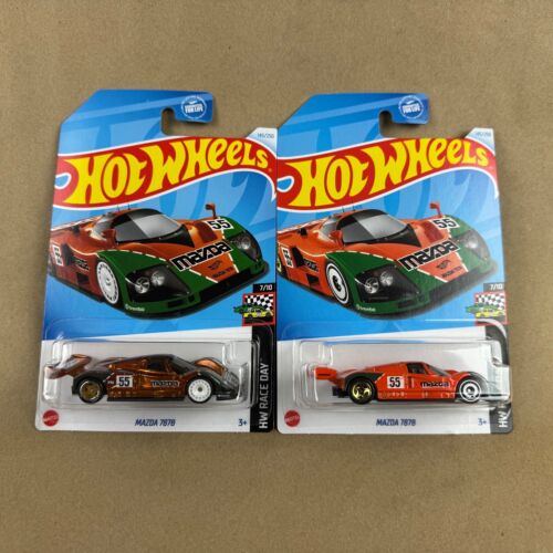 2024 Hot Wheels Super Treasure Hunt Mazda 787B Orange 145/250 Diecast Car