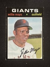 1971 Topps #600 Willie Mays EX+ High # HOF San Francisco Giants *271