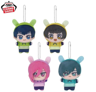 Blue Lock Rin Itoshi Chibigurumi Mini Plush Doll Mascot vol.1