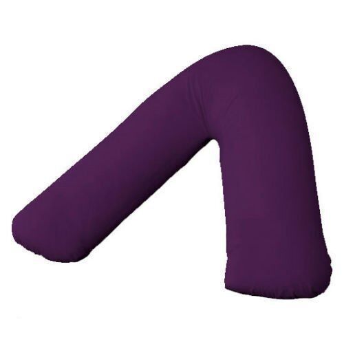 V Shaped Pillow & Pillowcase - Cover ~ Orthopedic Nursing Pregnancy Baby Support - Picture 20 of 20