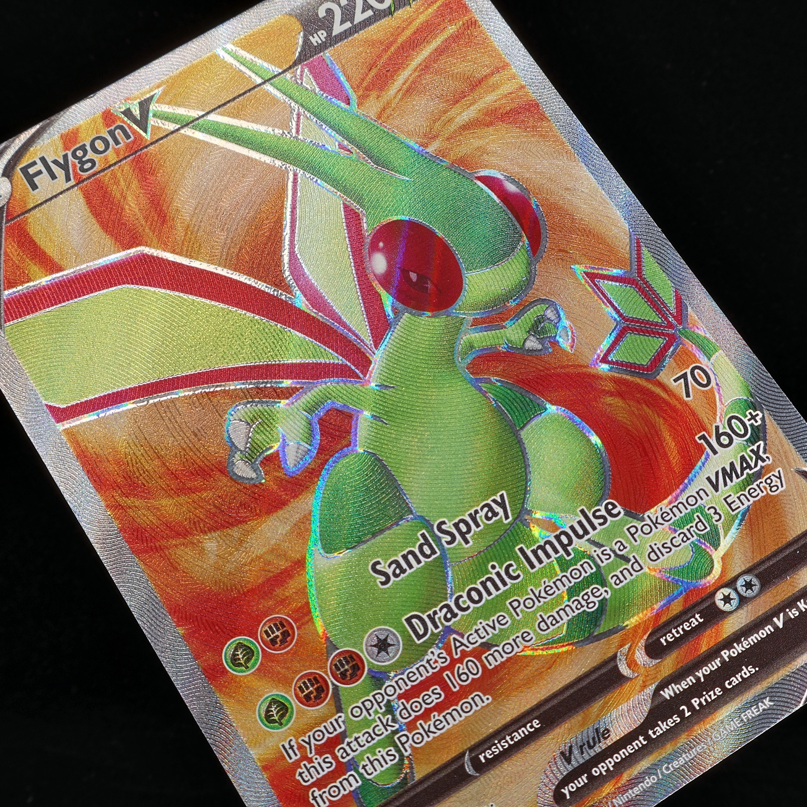 Pokemon TCG - Flygon V 164/172 Brilliant Stars Full Art - NM/M