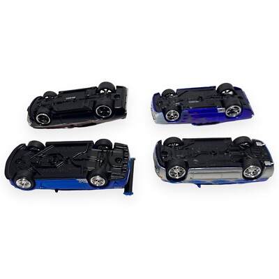 JADA TOYS INC. - 4 Car Mixed Lot - Dub City - Big Time Muscle