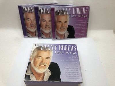 Kenny Rogers Love Songs 3 CD Set Collection | eBay