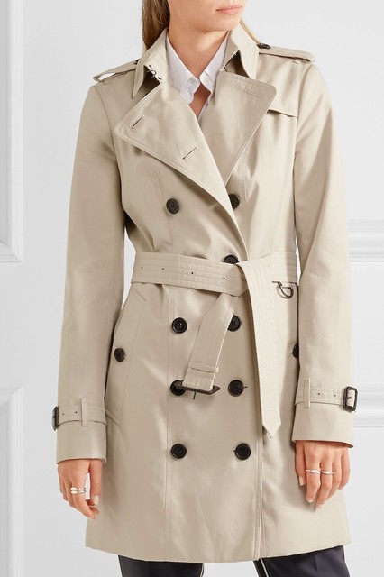burberry stone trench